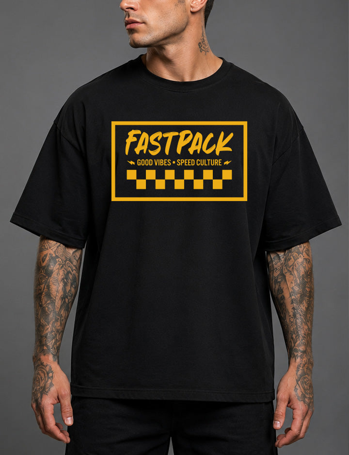 Fast Pack Speed Culture Checkered Tee